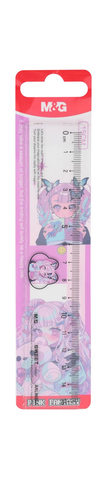 M&G Plastic Ruler 15 cm, ARL960EA