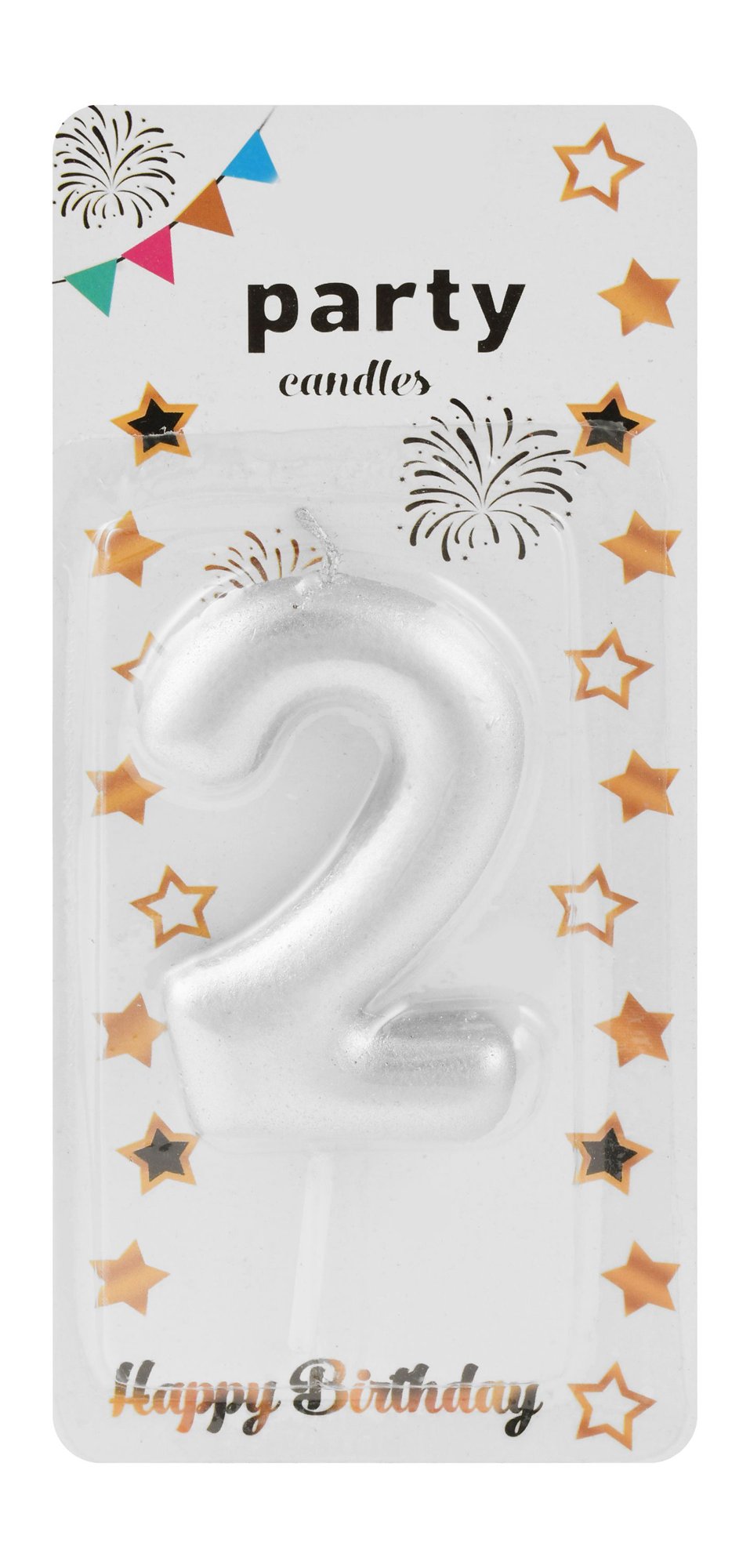 Party Golden Birthday Candle No.2