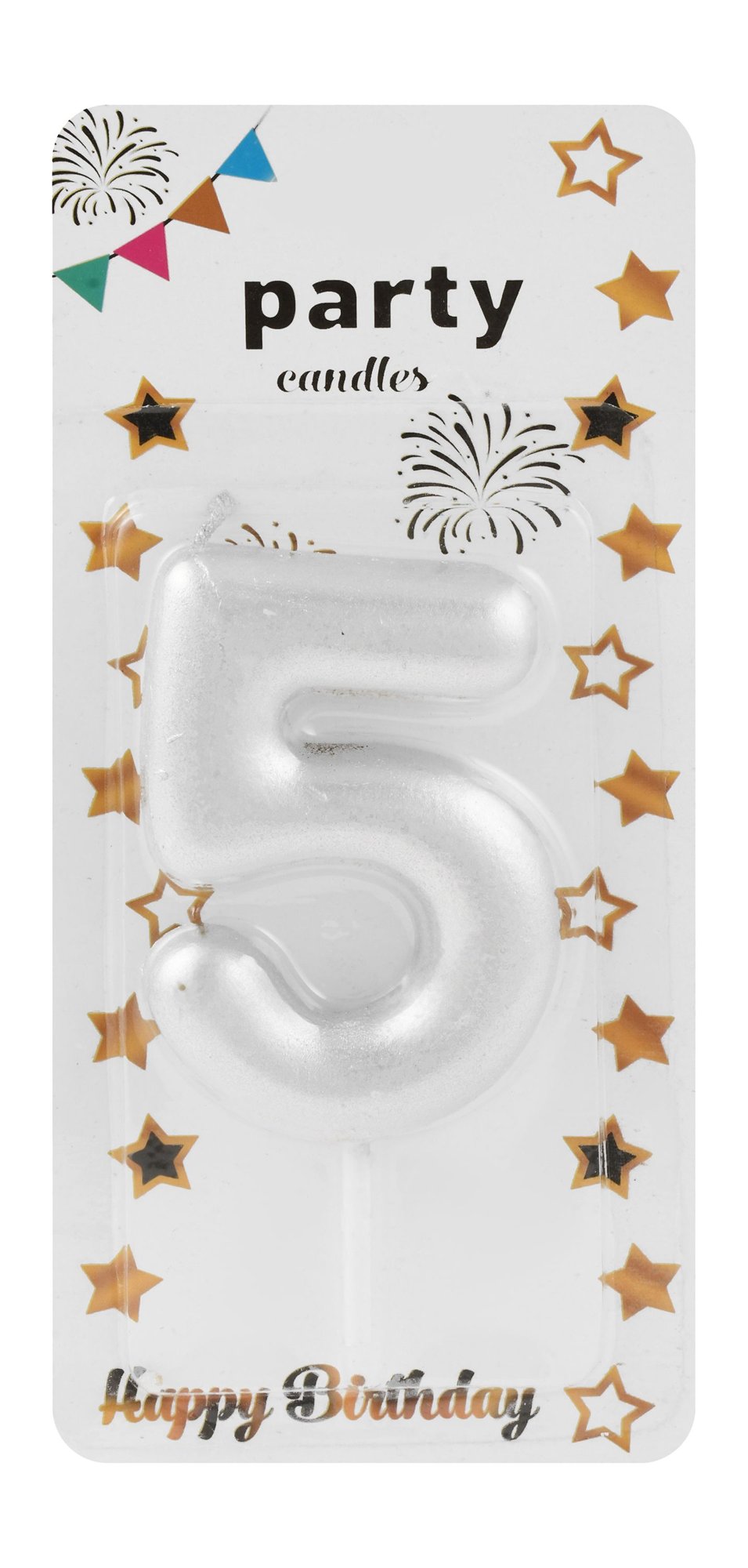Party Golden Birthday Candle No.2