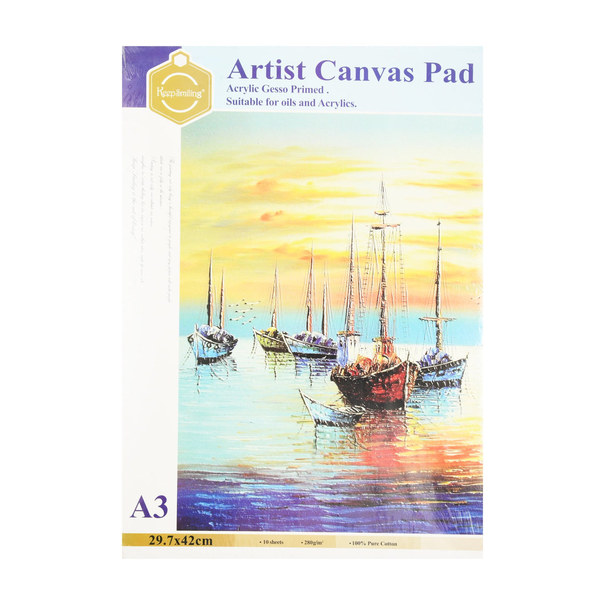 Artist Canvas Pad A3