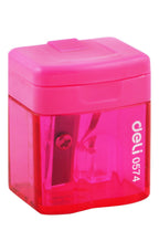Deli Plastic Sharpener with Container 0574