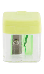 Deli Plastic Sharpener with Container 0574