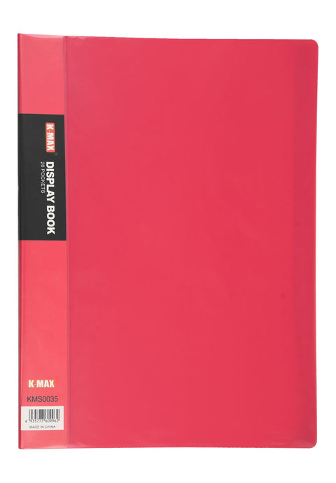 Afaq Display Book – 20 Pockets, C0035