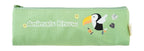 M&G Animals know Yellow Whale Print Pencil Case