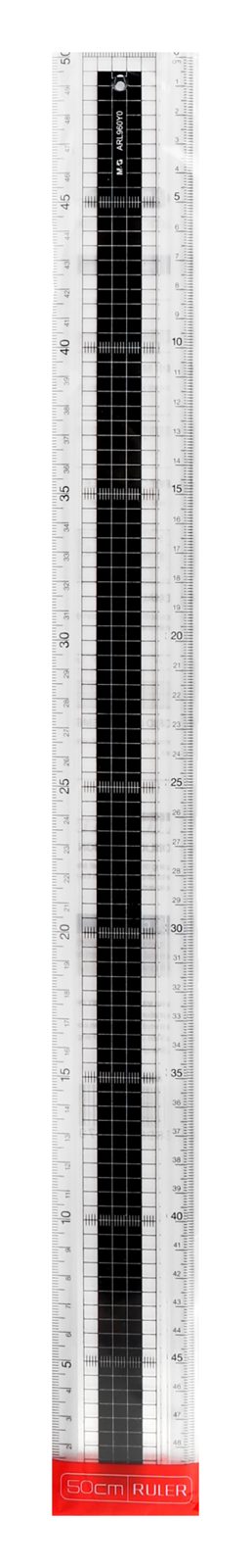 M&G Plastic Ruler 50 cm