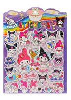 Assorted Kuromi Shaped Stickers