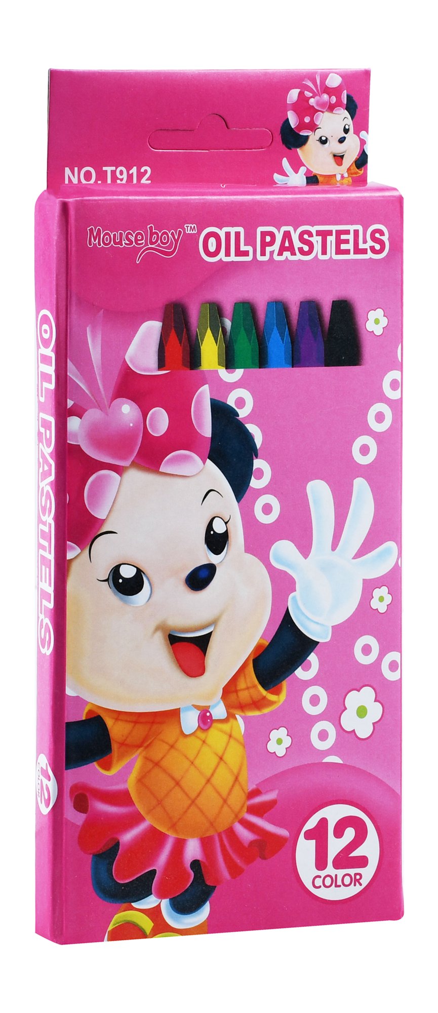 Mouse Boy Assorted Oil Pastels