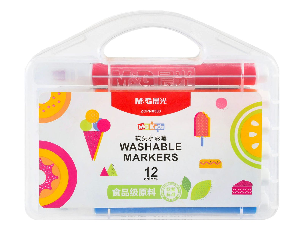 Felt-Tip Markers – 12 Colors