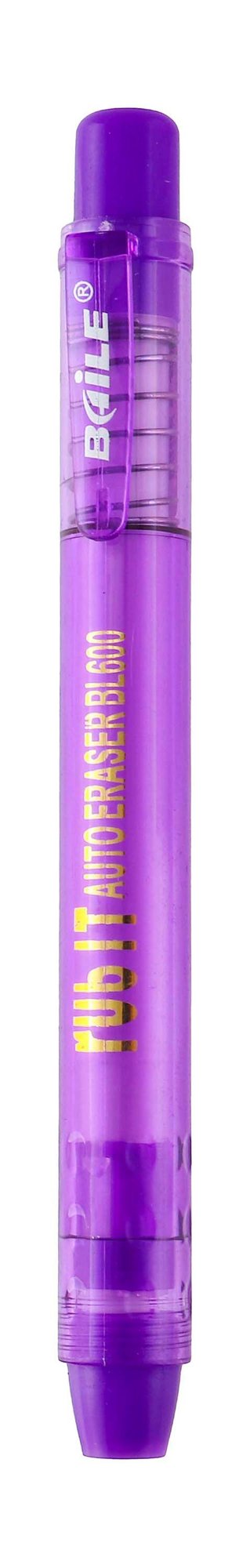 Baile Blue Auto Eraser Pen