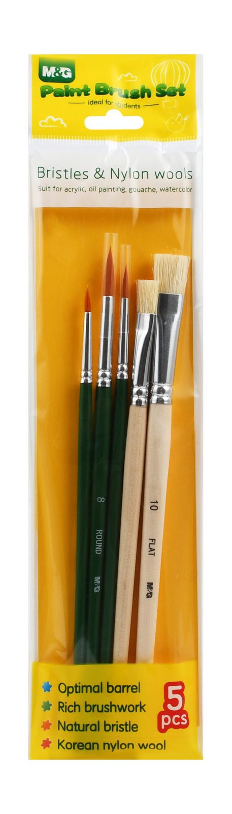 M&G Brush Set – 5 Brushes