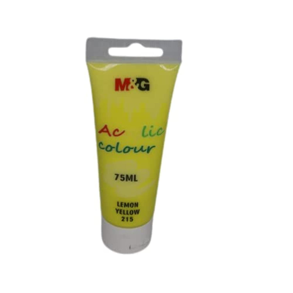 M&G Acrylic Paint Tube 75 ml – Yellow