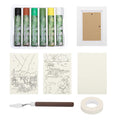 Oil Pastels Set with Tools