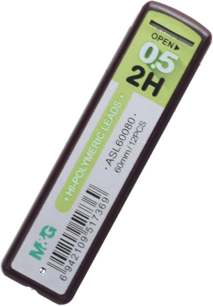 M&G Pencil Leads 0.5 mm 2H