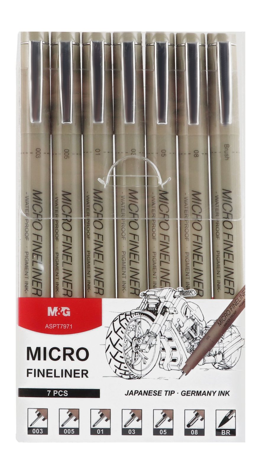 M&G Graded Pencil Set ASPT7971