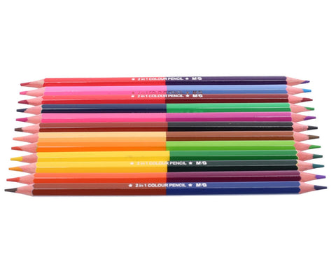 M&G Wooden Colored Pencils – 24 Colors