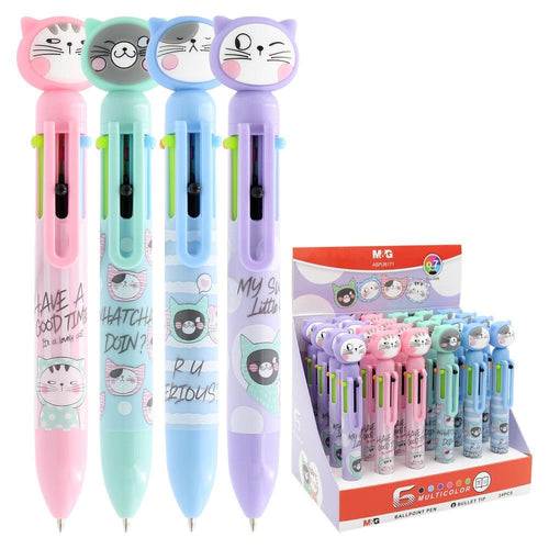 M&G 6-Color Ballpoint Pen