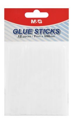 M&G Mini Glue Sticks for Glue Gun – 12 Pieces