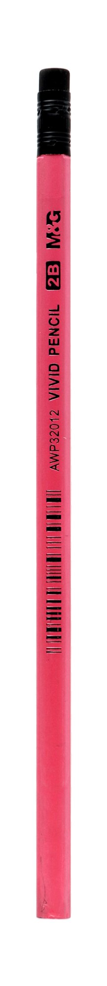 M&G Vivid 2B Pencil with Eraser Tip