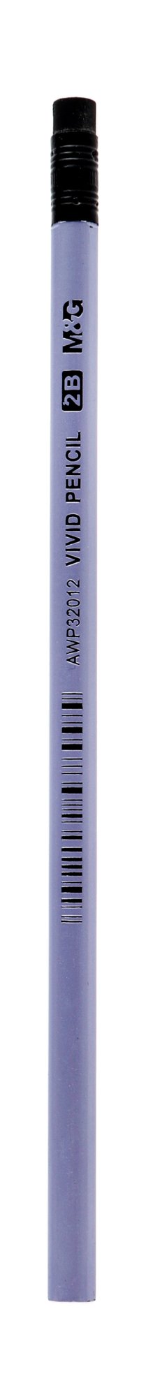 M&G Vivid 2B Pencil with Eraser Tip
