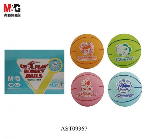 M&G Small Neon Rubber Handball AST09367