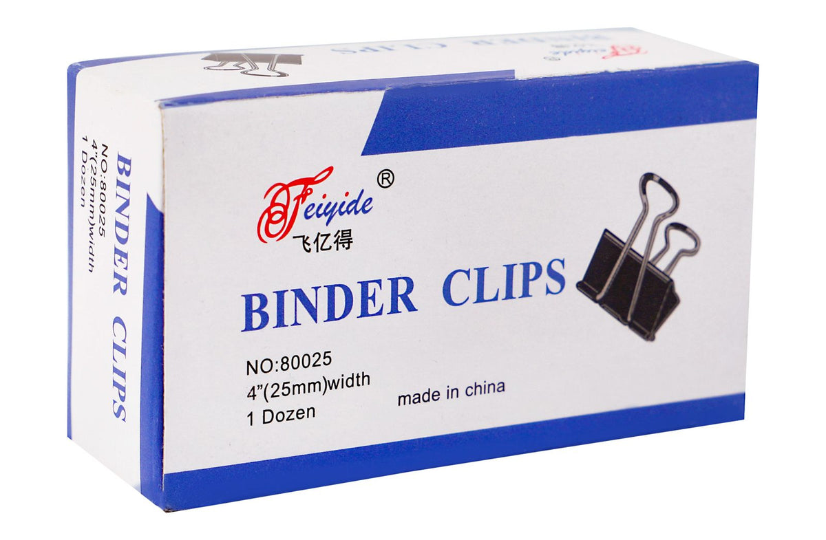 Bulldog Clips Box 25 mm