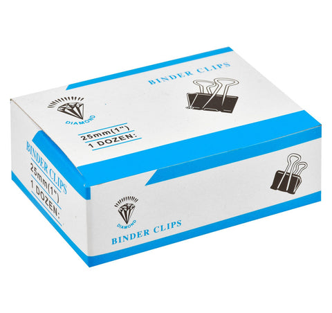 Bulldog Clips Box 25 mm