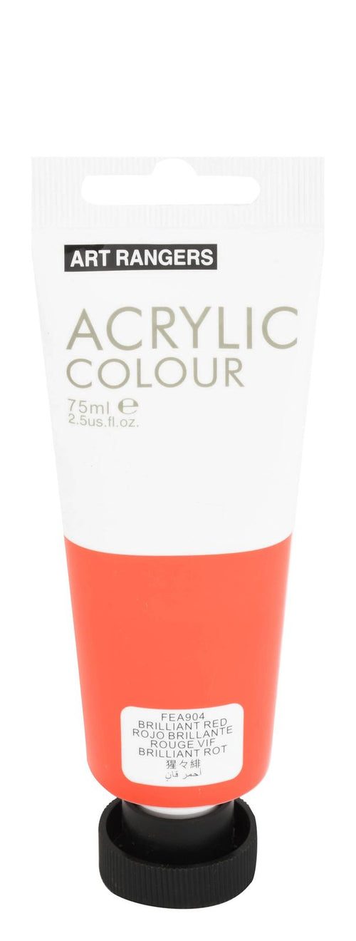 Art Ranger Acrylic Paint Tube 75 ml – Red