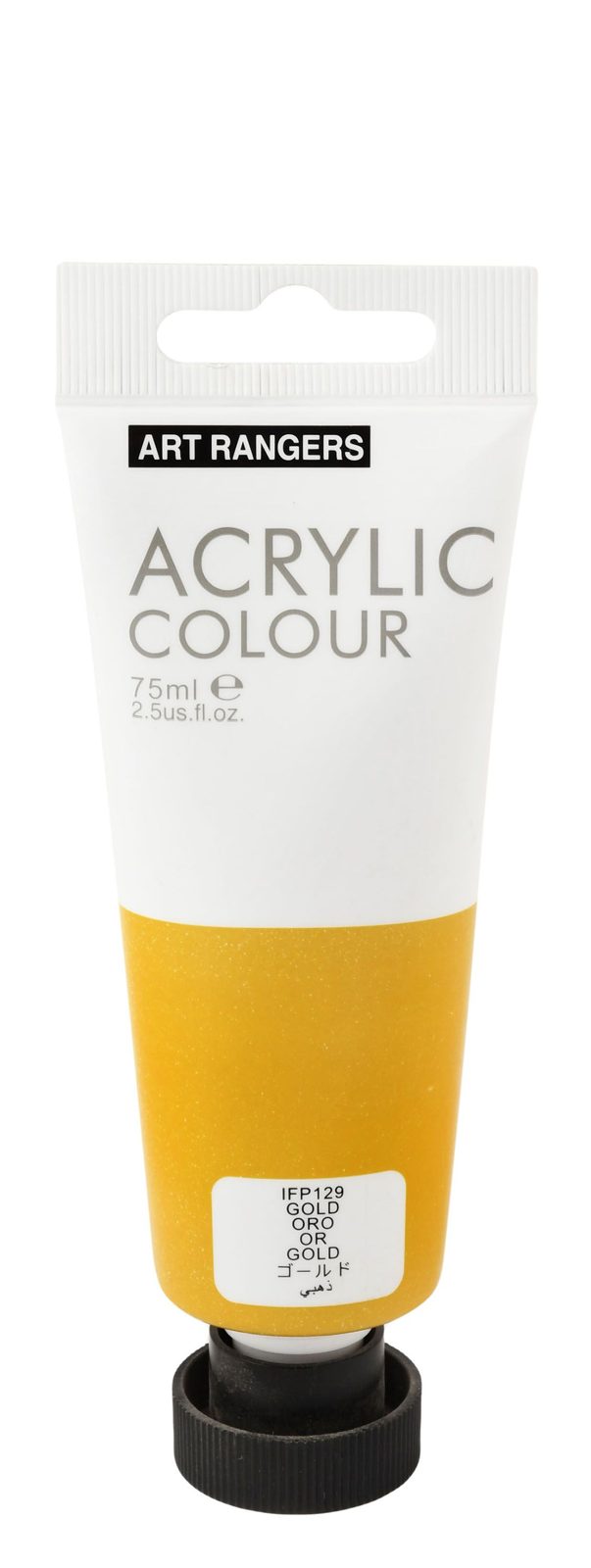 Art Ranger Metallic Acrylic Paint Tube 75 ml – Gold