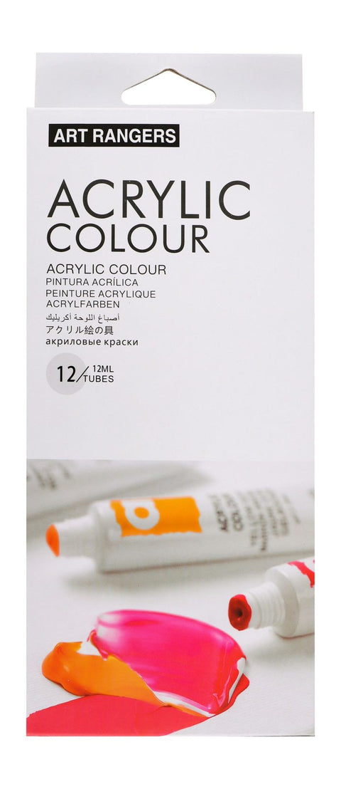 Art Ranger Acrylic Paint Tubes – 12 Colors