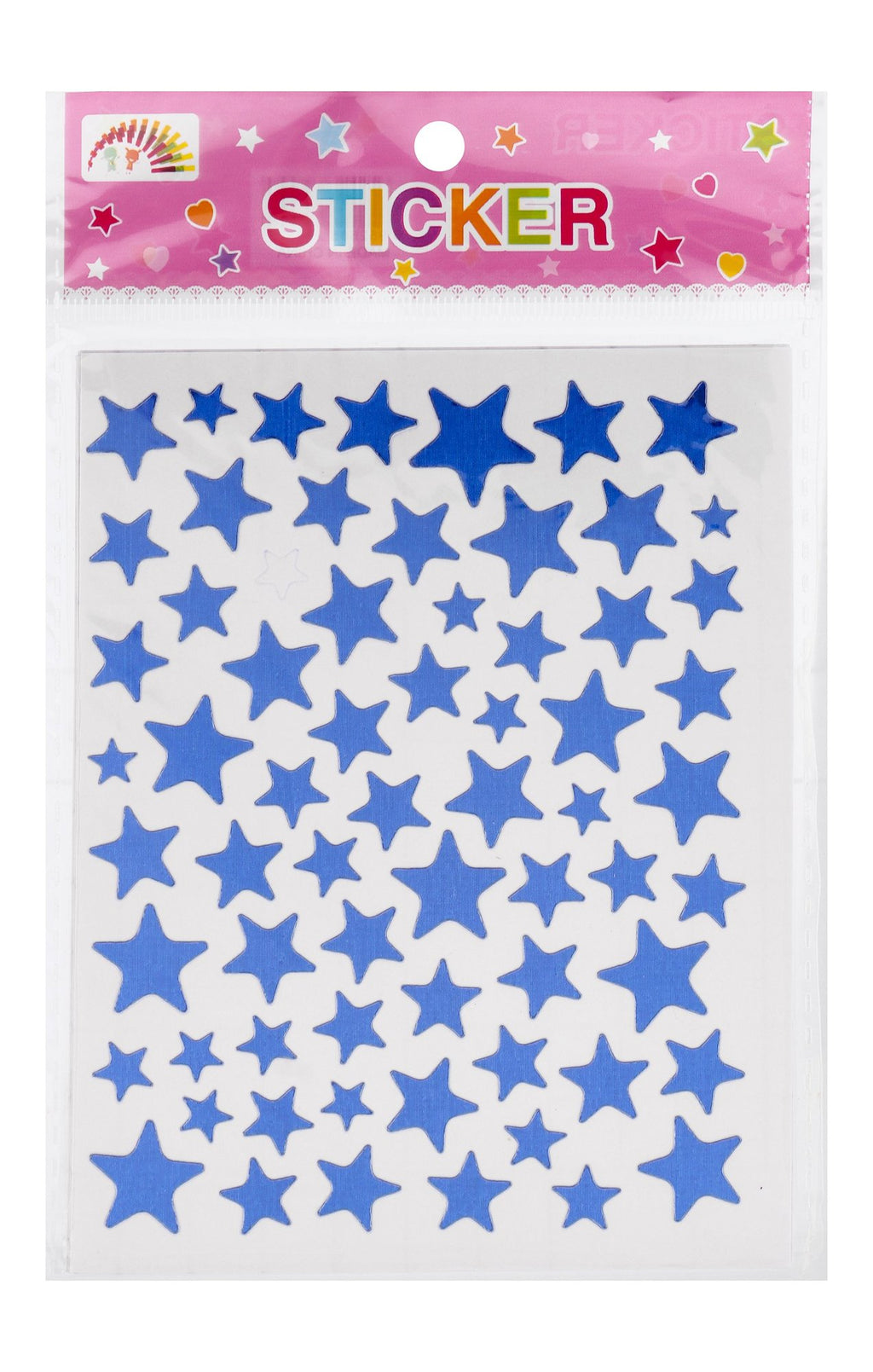 Gold Star Shaped Stickers