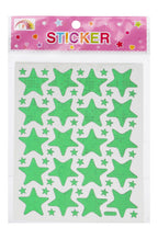 Gold Star Shaped Stickers