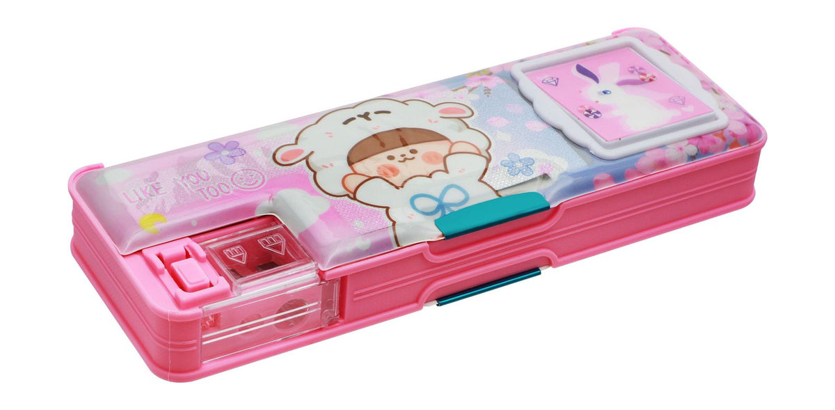 Pencil Case with Sharpener & Calculator No. 933
