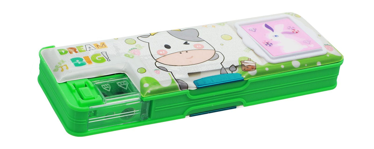 Pencil Case with Sharpener & Calculator No. 933
