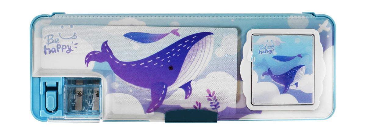 Pencil Case with Sharpener & Calculator No. 933