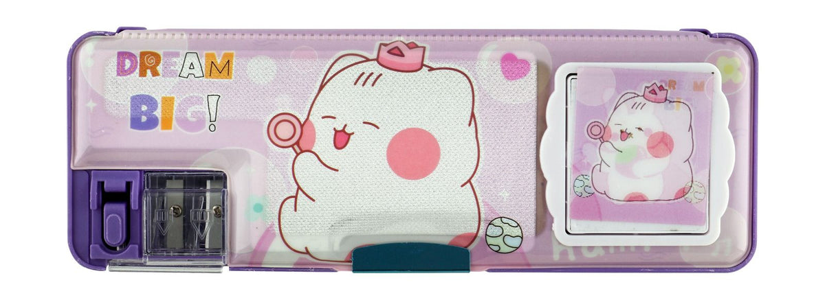 Pencil Case with Sharpener & Calculator No. 933