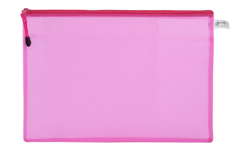 Bungee A4 Fabric Zipper Pouch – 6 Colors
