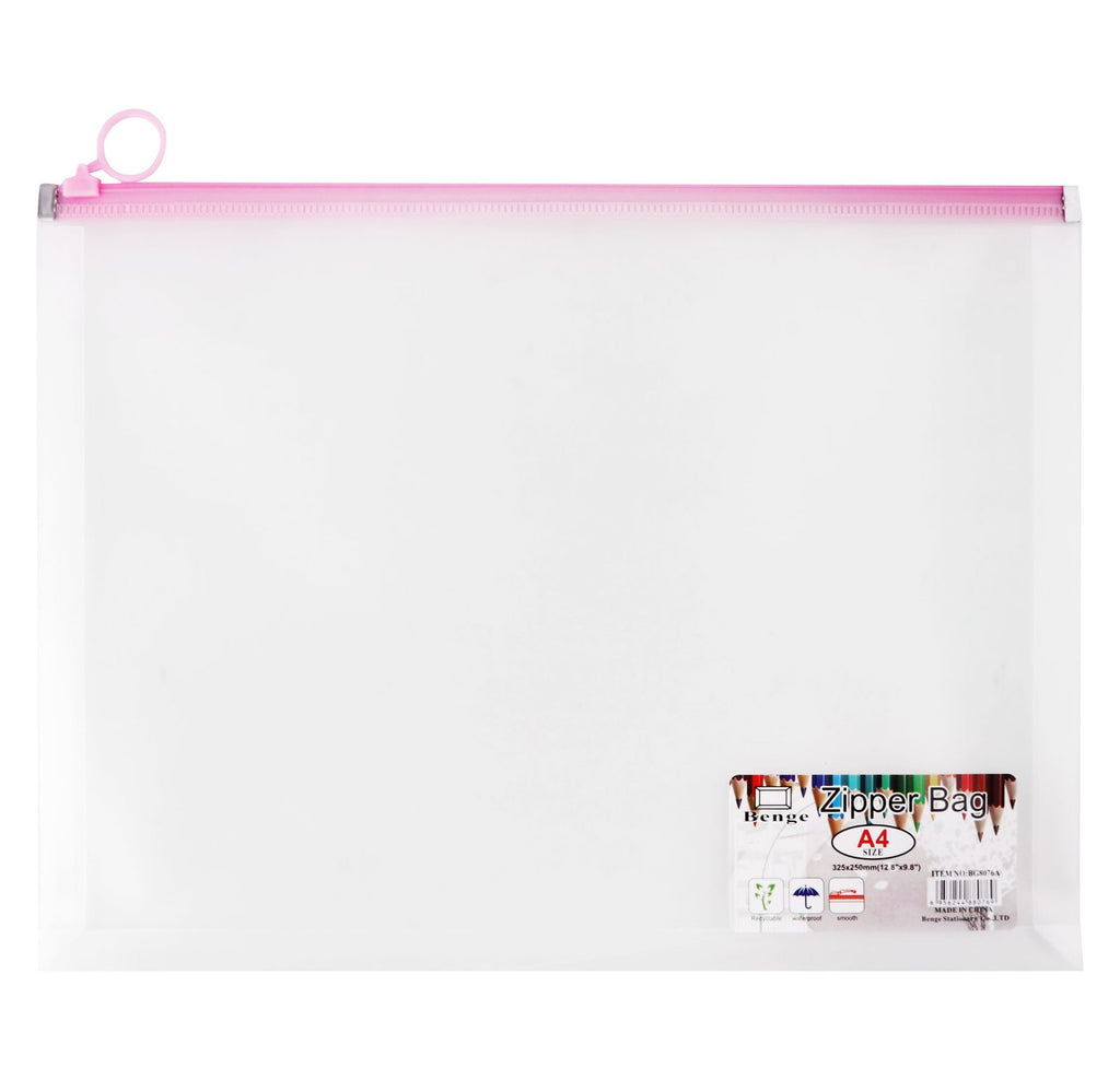 Clear Zipper File – Medium