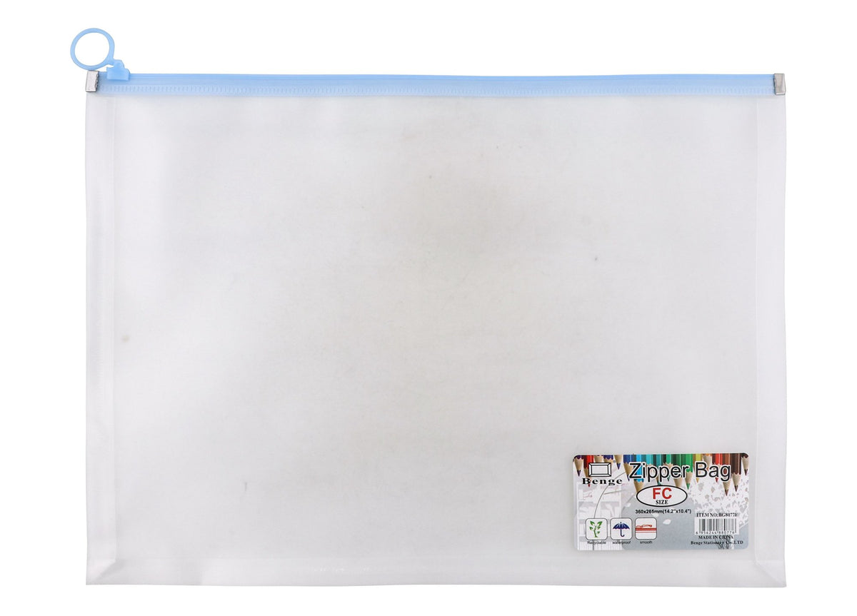 Benge Green Zip Bag – 360x265mm
