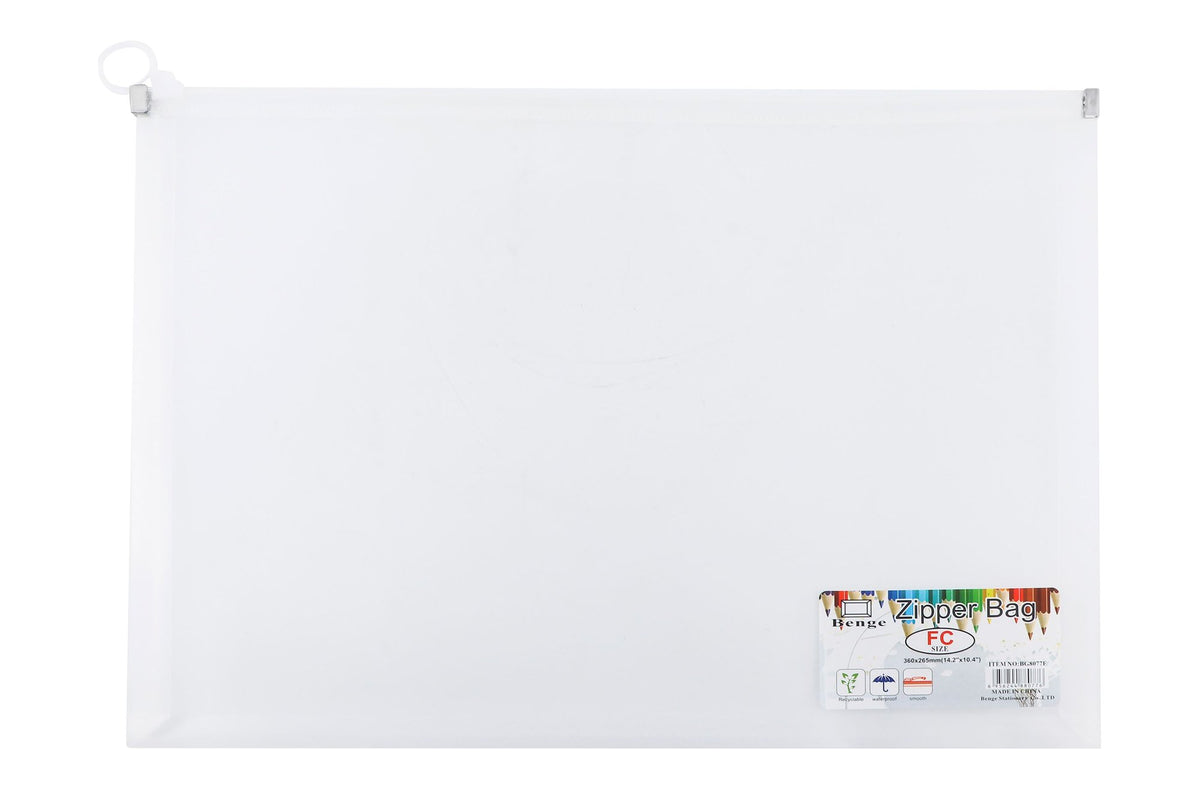 Benge Green Zip Bag – 360x265mm