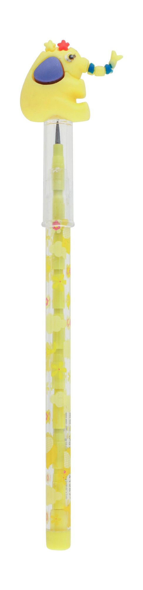 Stackable Pencil with Elephant Shaped Cap