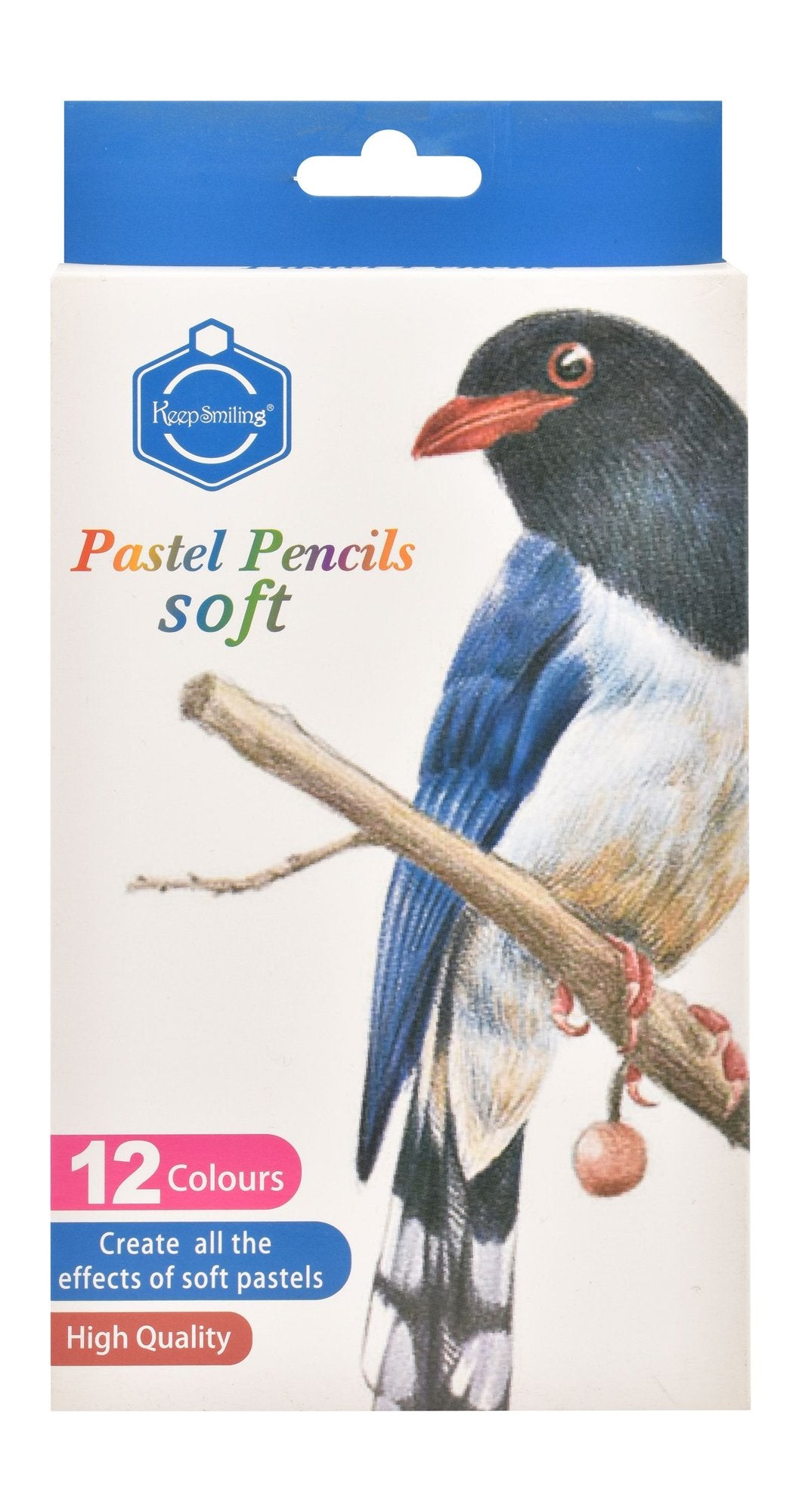 Keep Smiling Assorted Pastel Color Pencils