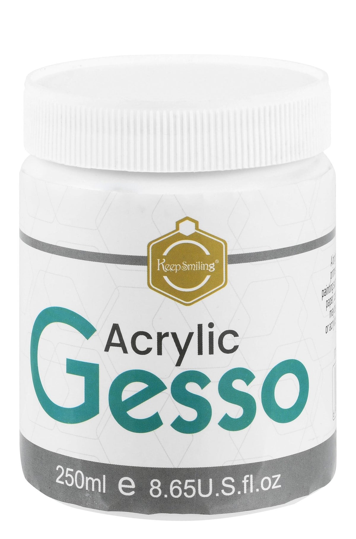 Keep Smiling Acrylic Gesso 250 ml