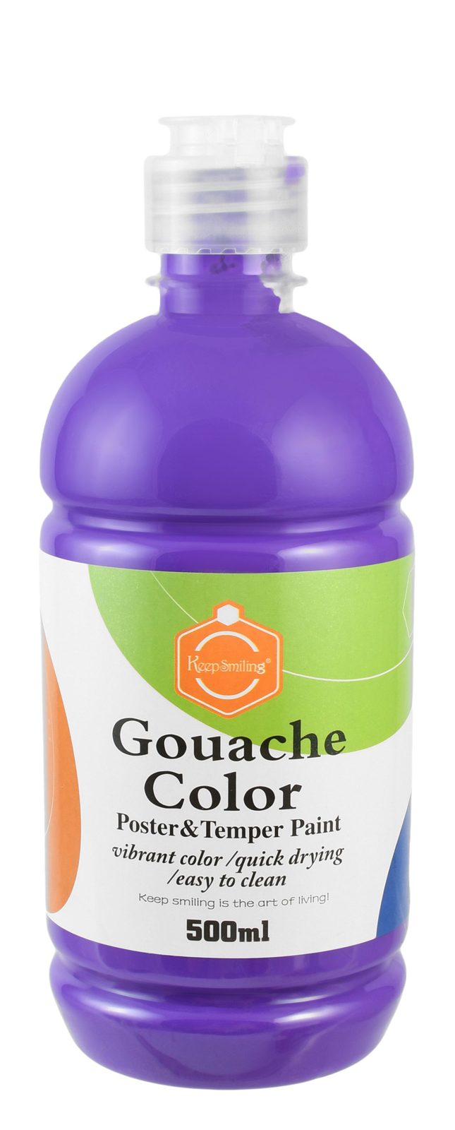 Keep Smiling Gouache Paint Bottle 500 ml