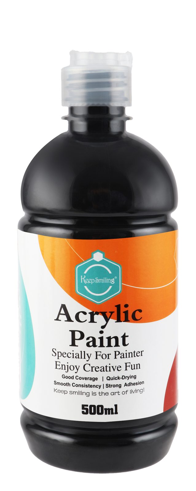 Keep Smiling Acrylic Paint Bottle 500 ml