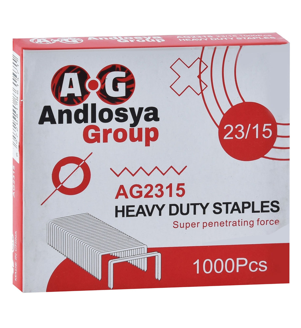 Andlosya Heavy Duty Staple Pins 23/15