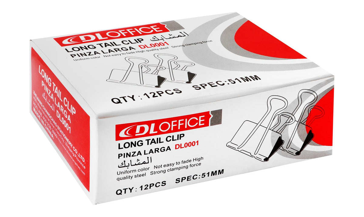 Bulldog Clips Box 51 mm