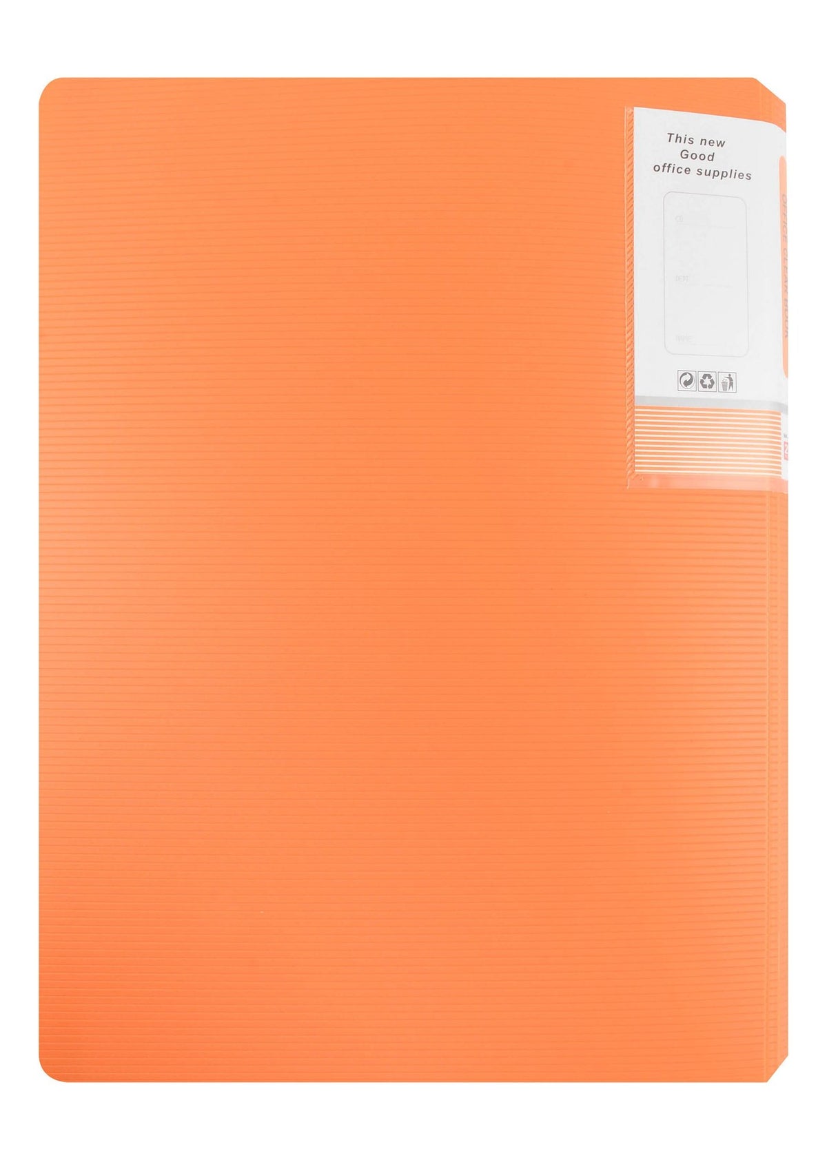 Midgo A4 Pink Clear Book