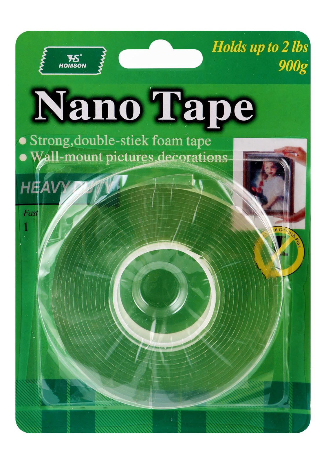 Nano Clear Double-Sided Tape – Medium