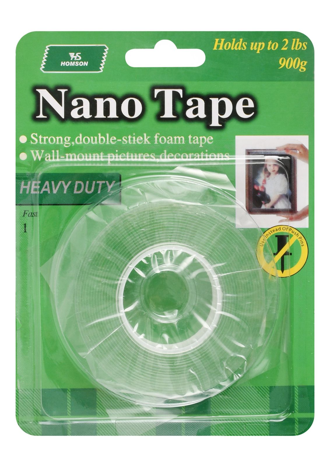 Nano Clear Double-Sided Tape – Small