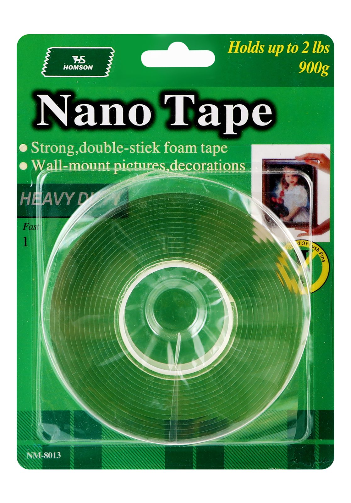 Nano Clear Double-Sided Tape – Large